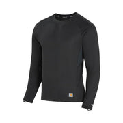 Carhartt Force Midweight Micro-Grid Long-Sleeve Base Layer Top, Black, Large, UM0223-M