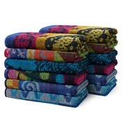 Ben Kaufman Terry Beach & Pool Towel, Oversized 30in x 60in, Soft 100% Cotton, Quick-Drying, Vibrant Assorted Colors, 12 Pack