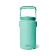 YETI Silo Half Gallon Sports Water Bottle, PermaFrost Insulated, Leakproof MagSlider Straw Cap, Seafoam, Lightweight with Fence Hook Handle, 21071507181