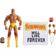 WWE 2025 Royal Rumble Elite Hulk Hogan Action Figure Set