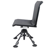 Mossy Oak Swivel Blind Chair Black Duramesh Fabric