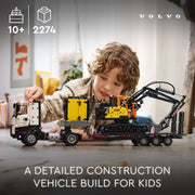 LEGO 42175 Technic Volvo FMX Truck & EC230 Electric Excavator Building Toy