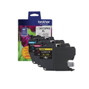 Brother LC30133PKS Genuine High-yield Ink Cartridges, 3-Pack, Cyan/Magenta/Yellow