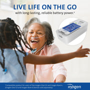 Inogen Extended 16-Cell Battery for Inogen One G5 and Rove 6, Up to 12 Hours 45 Minutes Runtime, Lightweight Portable Design