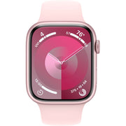 Apple Watch Gen 9 Series 9 41mm Pink Aluminum - Light Pink Sport Band 3M585LW/A