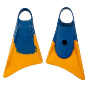 Churchill 86130 Makapuu Adult Unisex Floating Rubber Swim Fins, Blue/Orange, Medium