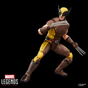 Hasbro Marvel Legends Wolverine Brown Suit 6-Inch Action Figure with Movie-Inspired Accessories G2366