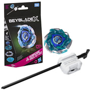 Hasbro Beyblade X Hurricane Enlil IS 7-55T CX Infinity Starter Pack with Right-Spin Balance Type Top and Launcher, Multicolor, G2750AX21