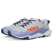 Hoka Torrent 4 Women's Trail Running Shoes, Wild Indigo, Size 9 Medium, Lace-Up, Lightweight Cushioning, Aggressive Traction