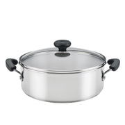 Farberware SureSteel 4 Quart Brushed Stainless Steel Dutch Oven