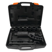 Performance Tool Torque Multiplier Wrench, 1-Inch Drive, 2350 ft-lbs Torque, Includes 6- and 4-Point Sockets, Storage Case, Black