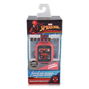 Marvel SPD7060WM Spider Man iTime Unisex Touchscreen Smart Watch with Silicone Strap, Red Case, 42mm