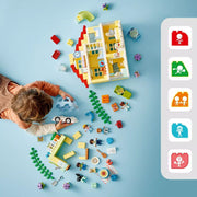 LEGO 10994 DUPLO Town 3in1 Family House Pretend Building Toy Set
