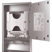 Tork 552521 Small PeakServe Recessed Cabinet Adapter Paper Towel Dispenser, White