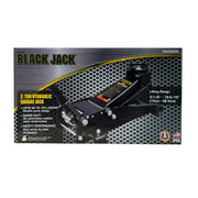 Black Jack T830023W 3 Ton Garage Jack Dual Piston Black