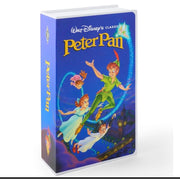 JayFranco JF-PAN-50870 Disney Peter Pan Classic VHS Boxed Silk Touch Throw Blanket, Multicolor, 50 x 70 in