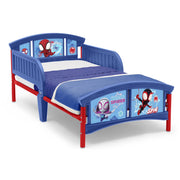 Delta Children Bb87067sm Marvel Spider-Man Plastic Toddler Bed, Blue (Mattress sold separately)