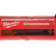 Milwaukee 2101-22 M4 1/4 Hex Screwdriver Kit W/2 Bat