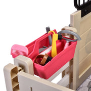 My Life As Horse Stable Playset, 38-Piece, Multi-Color, for 18-Inch Dolls