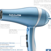 BaByliss Unisex Nano Titanium Hair Dryer, Blue