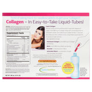 Applied Nutrition Liquid Collagen Supplement, 4000 mg Hydrolyzed Type I & III with Biotin & Silica, Strawberry Kiwi Flavor, 30 Liquid Tubes