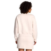 Reebok Women Squad V-Neck Sweatshirt, Pumice Stone Gray, Sizes XS