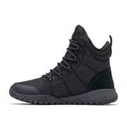 Columbia Fairbanks Omni-Heat Men's Snow Boots, Waterproof Omni-Tech, Thermal Reflective Lining, Black Titanium II, Size 9, 2100831