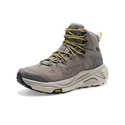 Hoka Kaha 3 GTX Mid Hiking Boot, GORE-TEX Waterproof, Dual-Density Sugarcane EVA Midsole, Vibram Megagrip Outsole, Gravel/Cement, Size 10.5