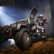 G.I. Joe F9231 Classified 6 Inch Scale Vehicle Figure - Cobra Night Attack 4-WD Stinger & Driver