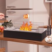 UNTIMATY G240103 Table Top Fire Pit, Single