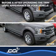 Multiple Manufactures Impostor 17 Inch Chrome-Plated ABS Plastic Wheel Covers, 6 Spoke, Snap-On, Set of 4