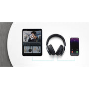 Soundcore A3035Z11 by Anker Space One True Wireless Noise Cancelling Over-the-Ear Headphones, Black