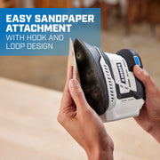 Hart HPSD85 20-Volt Cordless Detail Sander (Battery Not Included)