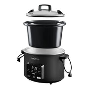 Gourmia GSC517B 4.5-QT. Programmable Slow Cooker With 5 One-Touch Presets & Locking Lid
