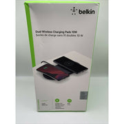 Belkin BoostCharge 10W Fast Dual Wireless Charging Pad, Black - High Quality