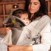 LILLEbaby Complete All Seasons Baby Carrier, 6 Ergonomic Positions, Adjustable Lumbar Support, Breathable Mesh Panel, Coastal Sands, 90603643
