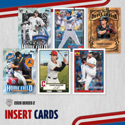 Topps 2026 Series 2 Baseball Mega Box, 14 Packs, 14 Cards Per Pack, Exclusive 1991 Crackle Foil Parallels
