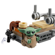 LEGO Star Wars The Mandalorian & Grogu Speeder Bike Building Toy, 58 Pieces, Multicolor, 75436
