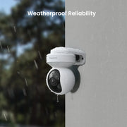 Reolink RLK8-800PT4 Outdoor Surveillance System, 4K Color Night Vision, 360 Panoramic Coverage, Auto Tracking with Human Vehicle Animal Detection, 8-Channel 2TB NVR