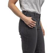 Carhartt Rugged Flex Relaxed-Fit Straight Canvas Work Pants for Ladies - Shadow - 12 - Short