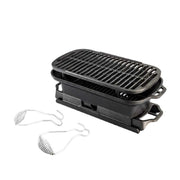 Lodge LSPROGKPLT Cast Iron Seasoned Sportsman's Pro Charcoal Grill