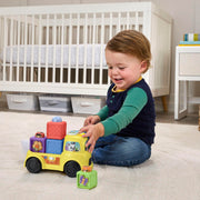 VTech Baby Beep & Go Blocks Interactive Animal Toy with Light-Up Number Button, Multi-Color, Ages 6 Months and Up