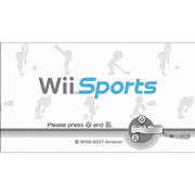 Nintendo Wii Sports Video Game with Tennis, Golf, Baseball, Boxing, Bowling, Mii Avatar Compatible, SP2006
