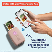 Fujifilm 16832211 link 3 pink INSTAX MINI Smartphone Printer - Rose Pink,