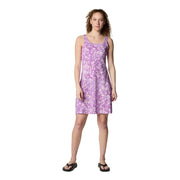 Columbia PFG Freezer III Sleeveless Women's Athletic Dress, Hydrangea Bellashore, Large, Polyester Elastane Blend, UPF 50 Sun Protection, 153802