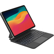 Belkin Pro Keyboard Case with Backlit Bluetooth Keyboard, Magnetic Stand, Multi-Gesture Trackpad, Apple Pencil Storage Compatible, Black, for iPad Pro 11 in M4 M5 BBZ002tt-V2
