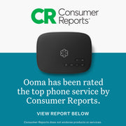 Ooma Telo Air 2 VoIP Phone Adapter with Wireless Connectivity, Unlimited Nationwide Calling, Caller ID, Call Waiting, Black