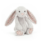 Jellycat Blossom Silver Bunny Stuffed Animal, Medium 12 inches | Rabbit and Bunny Plush Toy | Classic Children's Gift