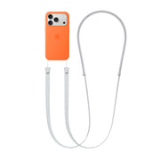 Apple Crossbody Strap, Adjustable Length with Embedded Magnets, Light Gray, Compatible with iPhone 17 Series and iPhone Air, MGGM4LL/A