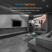 View Guard Clock Camera Indoor Security Camera, 1080P HD Video, AI Motion Alerts, Night Vision, Dual-Band WiFi